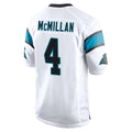 C.Panthers #4 Tetairoa McMillan Player White Game BALCE Stitched Jerseys