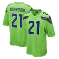 S.Seahawks #21 Devon Witherspoon Player Green Home Game BALCE Stitched Jerseys