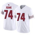 A.Cardinals #74 Isaiah Adams Player White Vapor F.U.S.E. Limited Home Game BALCE Stitched Jerseys