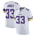 M.Vikings #33 Aaron Jones Sr. Player White Limited Vapor Untouchable Home Game BALCE Stitched Jerseys