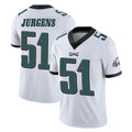 P.Eagles #51 Cam Jurgens Player White Limited Vapor Untouchable Home Game BALCE Stitched Jerseys