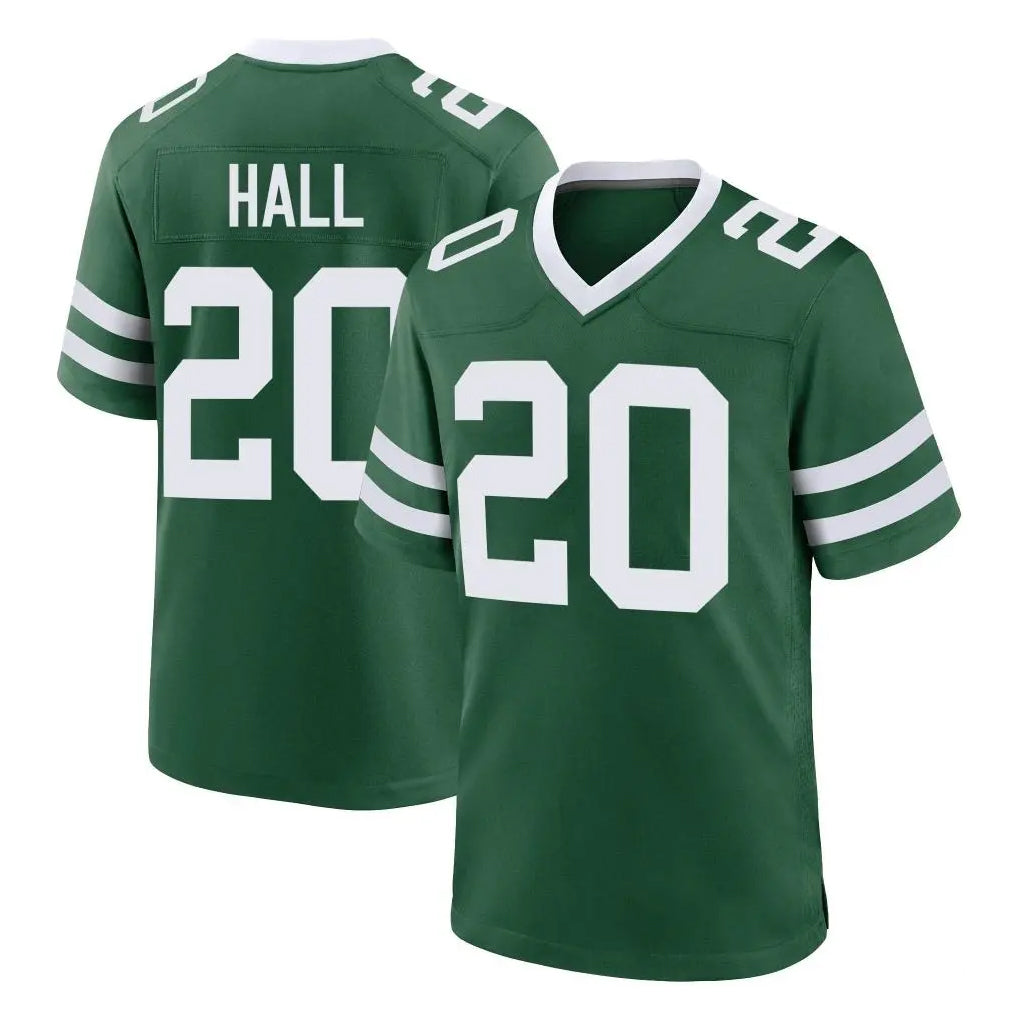 NY.Jets #20 Breece Hall Player Green Legacy Home Game BALCE Stitched Jerseys