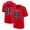 H.Texans #86 Dalton Schultz Player Red Alternate Home Game BALCE Stitched Jerseys