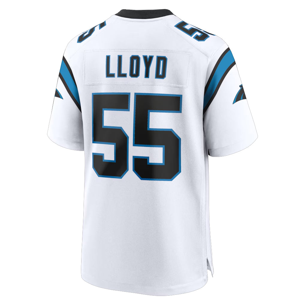 C.Panthers #55 Devin Lloyd Player White Home Game BALCE Stitched Jerseys