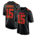 KC.Chiefs #15 Patrick Mahomes Player Black Fashion Home Game BALCE Stitched Jerseys
