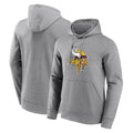 M.Vikings ## Vikings Blank Player Gray LOGO Pullover Hoodies Home Game BALCE Stitched Jerseys