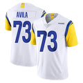 LA.Rams #73 Steve Avila Player White Limited Vapor Untouchable Home Game BALCE Stitched Jerseys