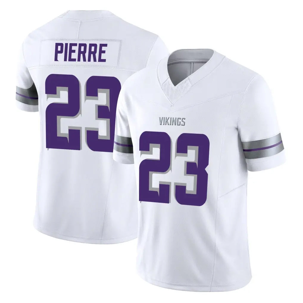 M.Vikings #23 James Pierre Player White Limited Alternate Vapor F.U.S.E. Home Game BALCE Stitched Jerseys