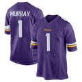 M.Vikings #1 Kyler Murray Player Purple Home Game BALCE Stitched Jerseys