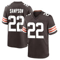 C.Browns #22 Dylan Sampson Player Brown Home Game BALCE Stitched Jerseys