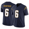 LA.Chargers #6 Denzel Perryman Player Navy Limited Vapor F.U.S.E. Home Game BALCE Stitched Jerseys