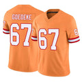 TB.Buccaneers #67 Luke Goedeke Player Orange Limited Vapor F.U.S.E. Home Game BALCE Stitched Jerseys