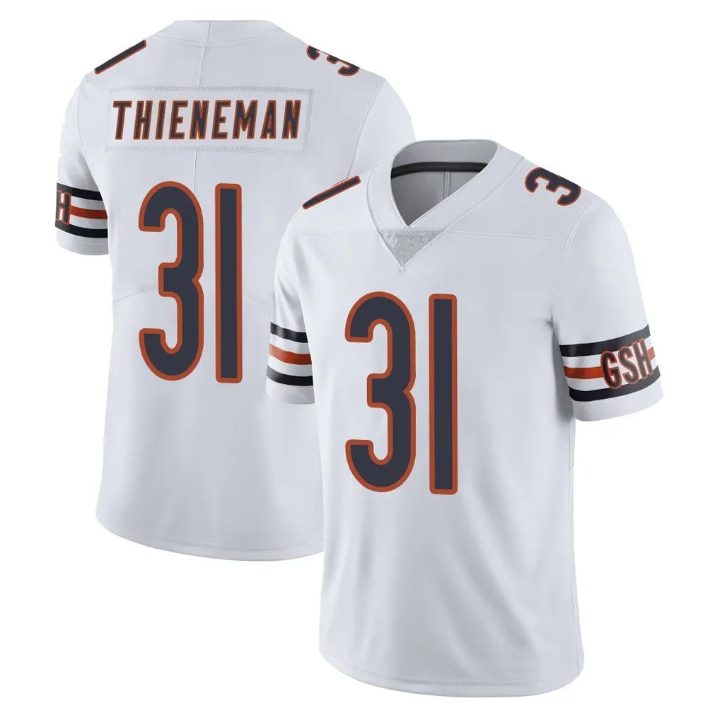 C.Bears #31 Dillon Thieneman Player White Vapor Untouchable Limited Home Game BALCE Stitched Jerseys