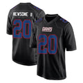 NY.Giants #20 Greg Newsome II Player Carbon Fashion Limited Home Game BALCE Stitched Jerseys