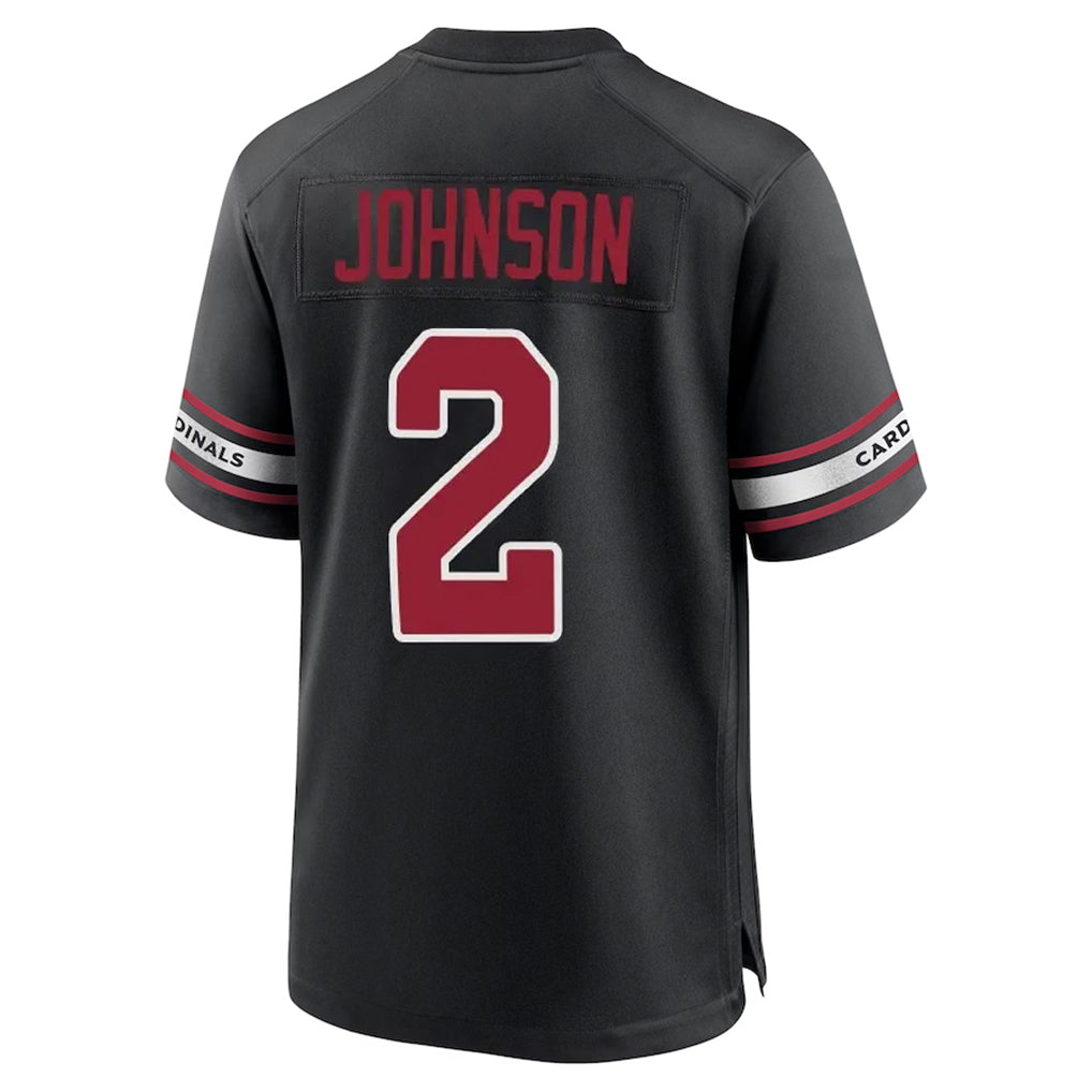 A.Cardinals #2 Will Johnson Player Black Alternate Game BALCE Stitched Jerseys