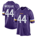 M.Vikings #44 Josh Metellus Player Purple Home Game BALCE Stitched Jerseys