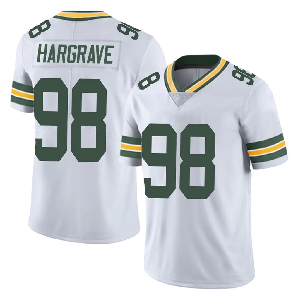 GB.Packers #98 Javon Hargrave Player White Vapor Untouchable Limited Home Game BALCE Stitched Jerseys