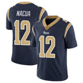 LA.Rams #12 Puka Nacua Player Navy Limited Vapor Untouchable Home Game BALCE Stitched Jerseys