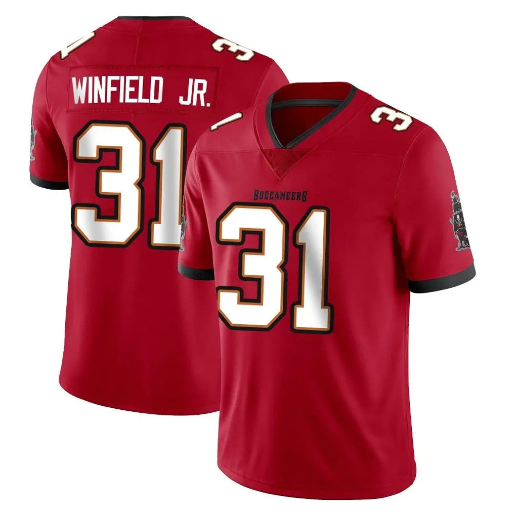 TB.Buccaneers #31 Antoine Winfield Jr. Player Red Limited Vapor F.U.S.E. Home Game BALCE Stitched Jerseys