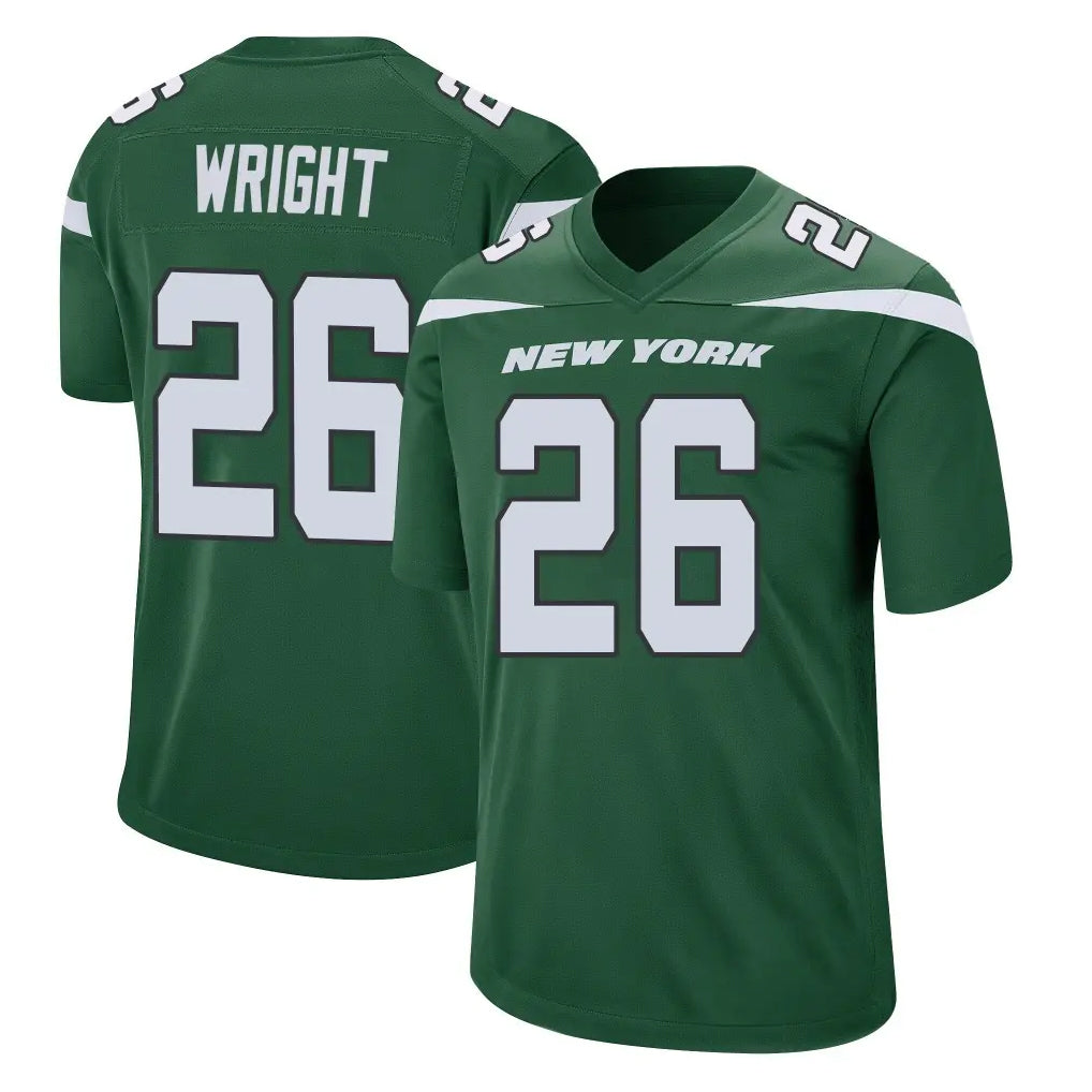 NY.Jets #26 Nahshon Wright Player Green Home Game BALCE Stitched Jerseys