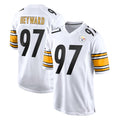 P.Steelers #97 Cameron Heyward Player White Home Game BALCE Stitched Jerseys