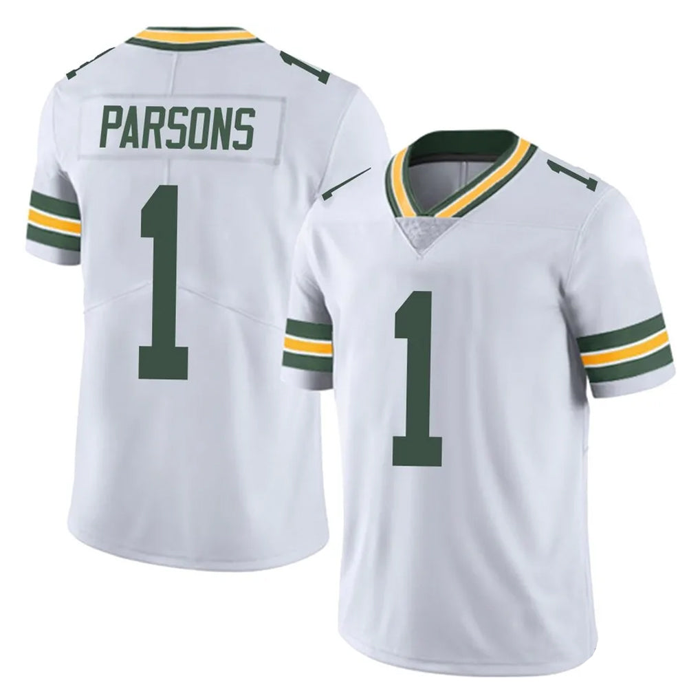 GB.Packers #1 Micah Parsons Player White Vapor Untouchable Limited Home Game BALCE Stitched Jerseys