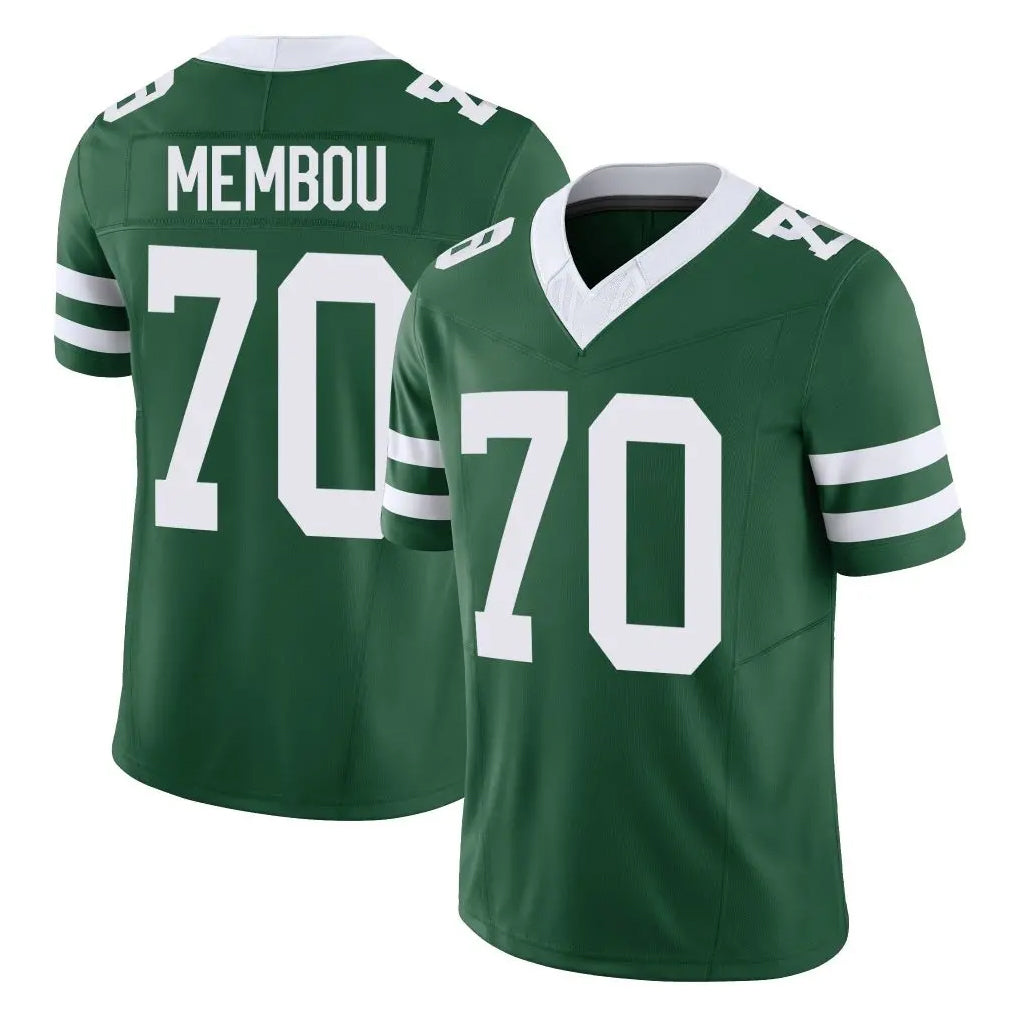 NY.Jets #70 Armand Membou Player Green Legacy Limited Vapor F.U.S.E. Home Game BALCE Stitched Jerseys