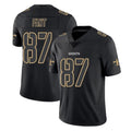 NO.Saints #87 Noah Fant Player Black Impact Limited Home Game BALCE Stitched Jerseys