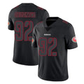SF.49ers #92 Osa Odighizuwa Player Black Impact Limited Home Game BALCE Stitched Jerseys