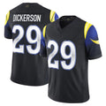 LA.Rams #29 Eric Dickerson Player Black Rivalries Vapor Limited BALCE Stitched Jerseys