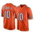 C.Bears #10 Luther Burden III Player Orange Home Game BALCE Stitched Jerseys