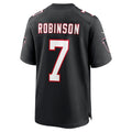 A.Falcons #7 Bijan Robinson Player Black Alternate Game BALCE Stitched Jerseys