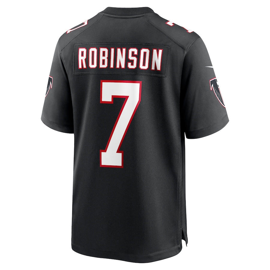 A.Falcons #7 Bijan Robinson Player Black Alternate Game BALCE Stitched Jerseys