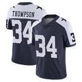 D.Cowboys #34 Jalen Thompson Player Navy-White Limited Alternate Vapor Untouchable Home Game BALCE Stitched Jerseys