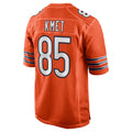 C.Bears #85 Cole Kmet Player Orange Home Game BALCE Stitched Jerseys