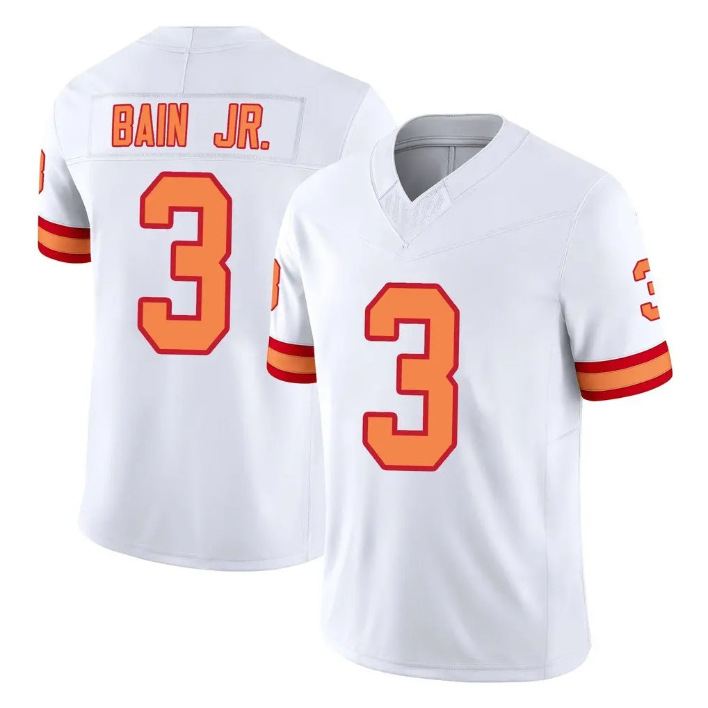TB.Buccaneers #3 Rueben Bain Jr. Player White Limited '76 Vapor F.U.S.E. Home Game BALCE Stitched Jerseys