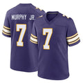 M.Vikings #7 Byron Murphy Jr. Player Purple Classic Home Game BALCE Stitched Jerseys