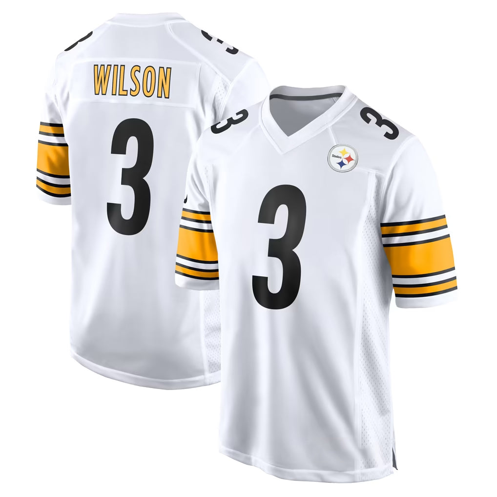 P.Steelers #3 Jaquan Brisker Player White Home Game BALCE Stitched Jerseys