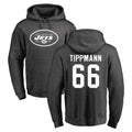 NY.Jets #66 Joe Tippmann Player Gray Pullover Hoodies Limited Game BALCE Stitched Jerseys