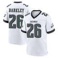 P.Eagles #26 Saquon Barkley Player White Game Home BALCE Stitched Jerseys