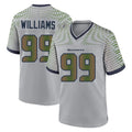 S.Seahawks #99 Leonard Williams Player Grey 2025 Rivalries Collection Home Game BALCE Stitched Jerseys