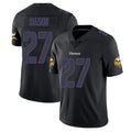 M.Vikings #27 Jordan Mason Player Black Impact LImited Home Game BALCE Stitched Jerseys
