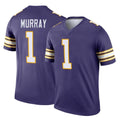 M.Vikings #1 Kyler Murray Player Purple Limited Classic Home Game BALCE Stitched Jerseys