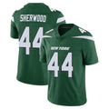 NY.Jets #44 Jamien Sherwood Player Green Limited Vapor Home Game BALCE Stitched Jerseys
