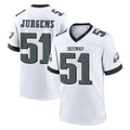 P.Eagles #51 Cam Jurgens Player White Game Home BALCE Stitched Jerseys