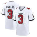 TB.Buccaneers #3 Rueben Bain Jr. Player White Home Game BALCE Stitched Jerseys