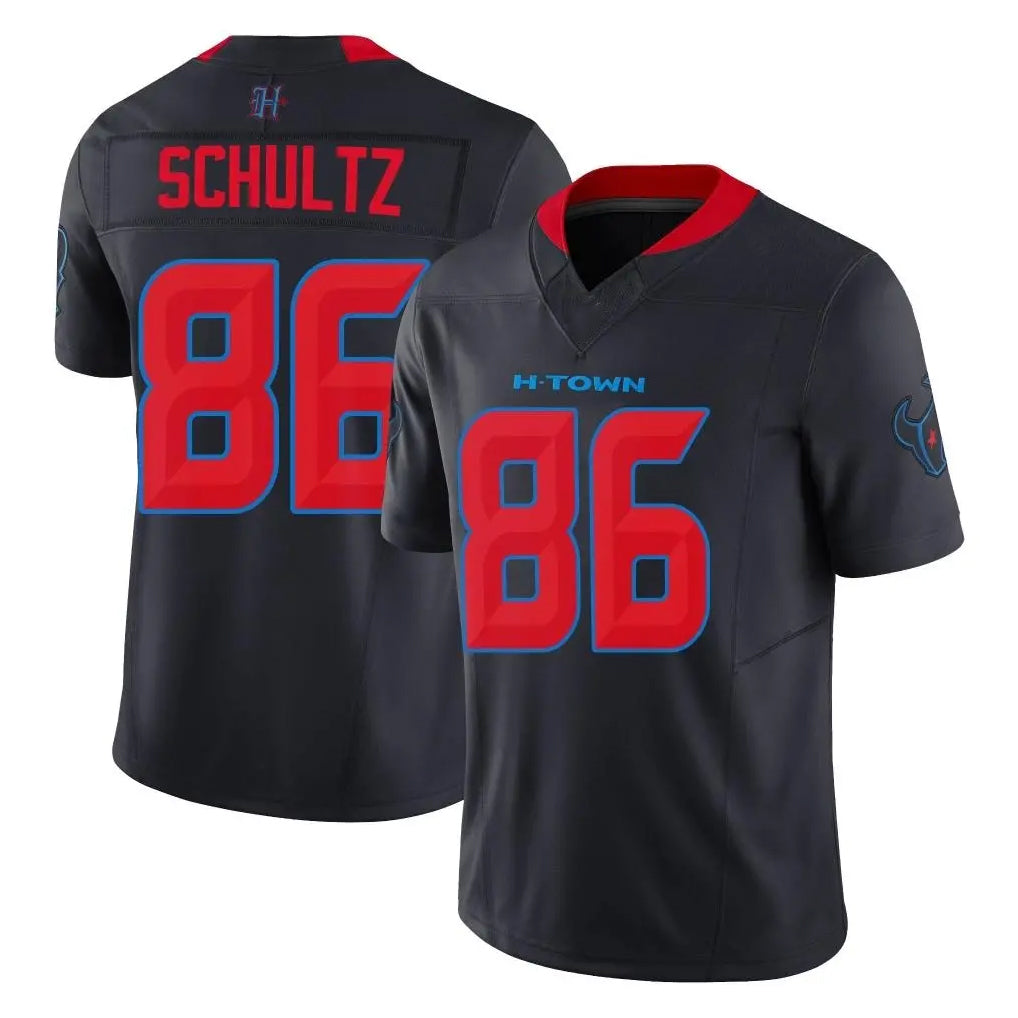 H.Texans #86 Dalton Schultz Player Navy Limited 2nd Alternate Vapor F.U.S.E. Home Game BALCE Stitched Jerseys
