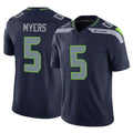 S.Seahawks #5 Jason Myers Player Navy Limited Vapor F.U.S.E. Home Game BALCE Stitched Jerseys