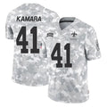 NO.Saints #41 Alvin Kamara Player Arctic Camo Salute To Service Limited Game BALCE Stitched Jerseys