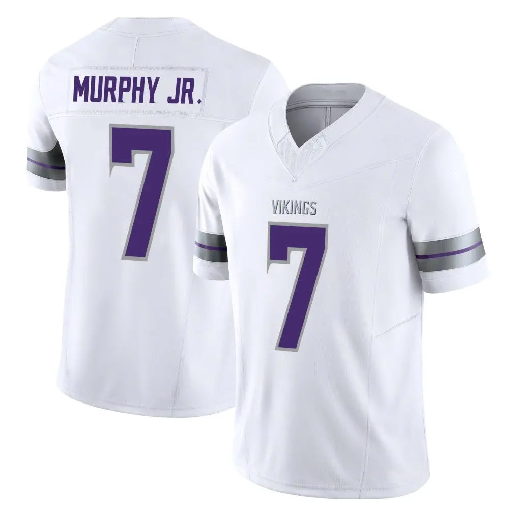 M.Vikings #7 Byron Murphy Jr. Player White Limited Alternate Vapor F.U.S.E. Home Game BALCE Stitched Jerseys